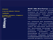 Tablet Screenshot of billmckelvey.org